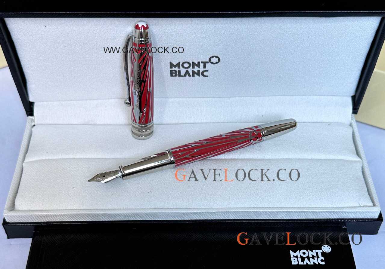 Clone Mont blanc 164 Meisterstuck 100 Yrs Doue Classique Red Fountain Clone Mont blanc 164 Meisterstuck 100 Yrs Doue Classique Red Fountain